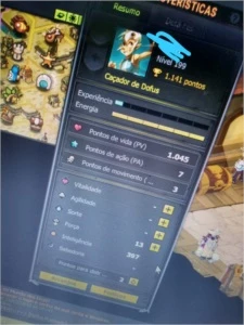 CONTA 5 CHAR 199+ DOFUS, SERVIDOR CROCABULIA