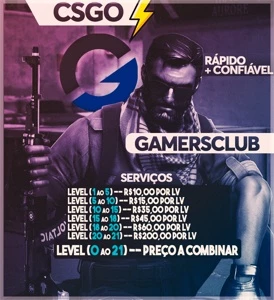 Elojob/RankBoost de level Gamersclub/MM(Valve) - Counter Strike CS