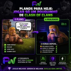 Bot para Clash of Clans atualizado 2026 - 30 dias