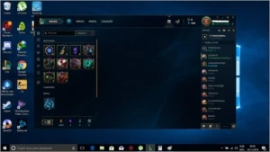 LEAGUE OF LEGEND CONTA LV 97 OURO V - League of Legends LOL