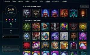CONTA LOL VARIAS SKINS - League of Legends