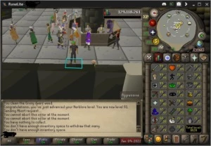 MAX MAIN 1828 TOTAL, 275QP,FULL VOID ELITE, RIGOUR+AUGURY e+ - Runescape RS