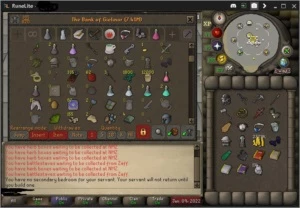MAX MAIN 1828 TOTAL, 275QP,FULL VOID ELITE, RIGOUR+AUGURY e+ - Runescape RS