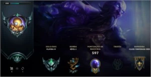Conta LoL, nv 350, 299 skins, todos os champs - League of Legends