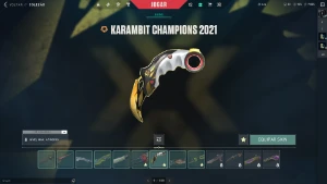 conta valorant KARAMBIT CHAMPIONS, 2K200 gastos