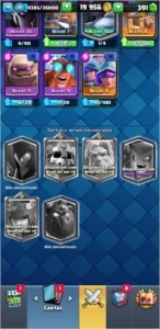 CONTA CLASH ROYALE ARENA 14