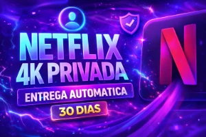 Netflix 4K Tela Privada 30 Dias! - Entrega Automática!