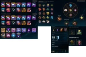 Conta mestre 1pdl, 37 champions, honra 2, 14 skins - League of Legends LOL