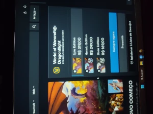 Conta wow - Blizzard