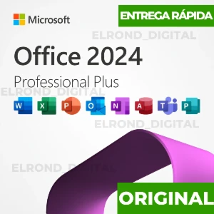 ⭐ Office 2024 Professional Plus Vitalício - C/ NF - Softwares e Licenças