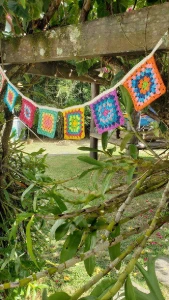 Kit Decoração Boho em Crochê (03 Peças) - Artesanato e Personalizados