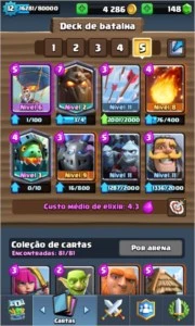 Desafiante 1 mais cv8 minimax - Clash Royale
