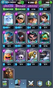 Desafiante 1 mais cv8 minimax - Clash Royale
