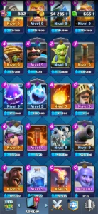 [Menor Preço Da ] Conta Clash Royale Com 89 Cartas
