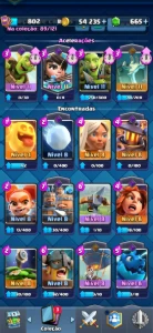 [Menor Preço Da ] Conta Clash Royale Com 89 Cartas