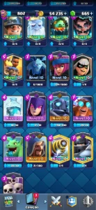 [Menor Preço Da ] Conta Clash Royale Com 89 Cartas