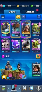 [Menor Preço Da ] Conta Clash Royale Com 89 Cartas