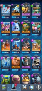 [Menor Preço Da ] Conta Clash Royale Com 89 Cartas