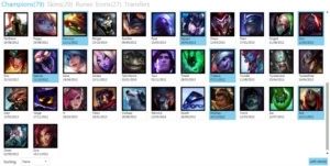 CONTA - PRATA 1 - 79 CHAMPS - 20 SKINS - 5 RUNAS PAGES - League of Legends LOL