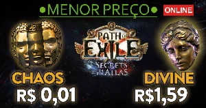 Path Of Exile - Divine/Chaos/ Secrets of the Atlas