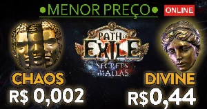 Path Of Exile - Divine/Chaos/ Secrets of the Atlas