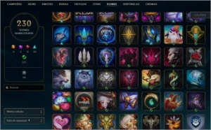 Conta lolzinho 292 skins conta antiga + valval com skins - League of Legends