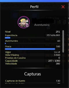 Vendo Conta Psy Pxg Servidor Emerald Lv 251 - PokeXGames