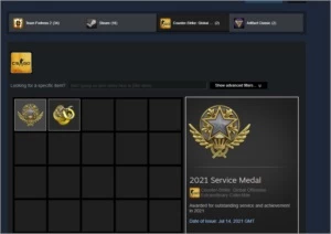 Conta Steam com CS GO Prime Global - Counter Strike