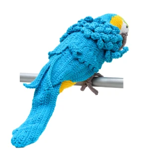 Arara Canindé em Amigurumi - Artesanato e Personalizados