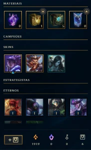 Conta Smurf (Upada A Mão) Nfa - League of Legends LOL