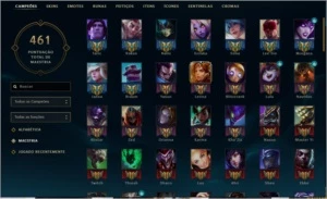 CONTA DO LOL 243 SKINS E TODOS OS CHAMPS - League of Legends