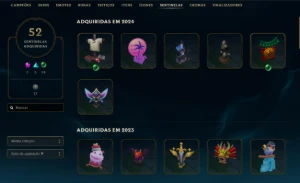 🔥 Conta Rara de 2014 | 322 Skins + Quase Todas as Ultimates - League of Legends LOL
