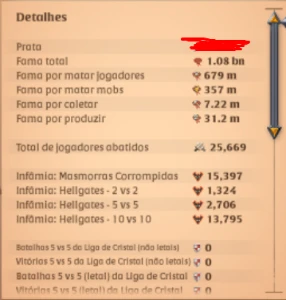 Conta Full Spec Albion - Albion Online