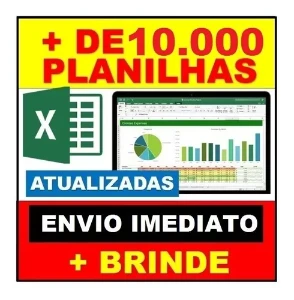 +10.000 mil Planilhas Excel