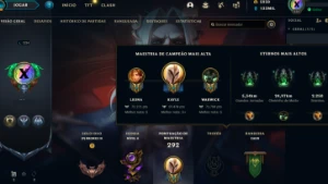 LEONA EDIÇÃO DE PRESTÍGIO, 6K DE RP, 138k de essência azul - League of Legends LOL