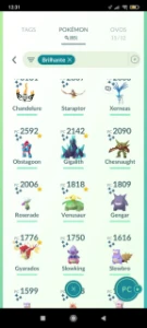 conta de pokemon go level 39 - Pokémon