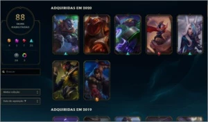 ACC MAIN GOLD 4 - PAREI DE JOGAR - League of Legends LOL