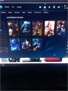 conta lol - League of Legends