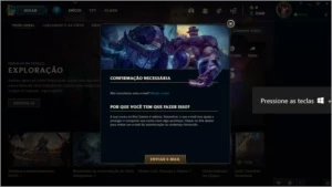 PLATINA 5 SEM REGISTRO - League of Legends LOL