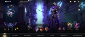 Conta Wild Rift ELO: Grão Mestre + Muitas Skins - League of Legends: Wild Rift LOL WR