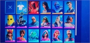 Conta fortnite s1 e s2 mais de 15 skins