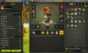 Enutrof Nivel 200 com Set Spiritia - Dofus