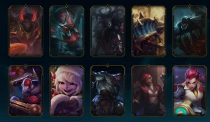 Conta League of Legends Full Acesso - 86 Champs e 34 Skins LOL