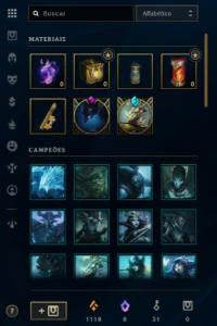 Conta League of Legends Full Acesso - 86 Champs e 34 Skins LOL