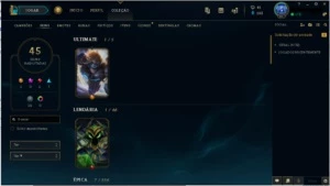 Vendo conta diamante 4! - League of Legends LOL