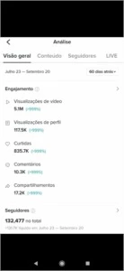 VENDA DE CONTA NO TIKTOK COM 130K - Social Media