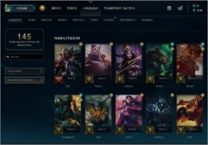 Conta LOL PLAT IV 42 champ lvl 57 por 50 Reais - League of Legends