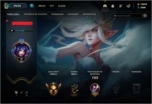 Conta League of legends email nao confirmado com 10k de Rp LOL