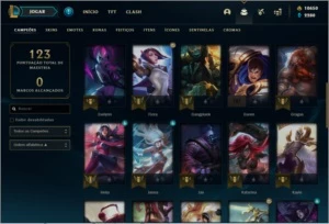 Conta League of legends email nao confirmado com 10k de Rp LOL