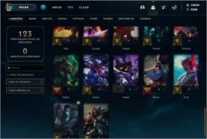 Conta League of legends email nao confirmado com 10k de Rp LOL